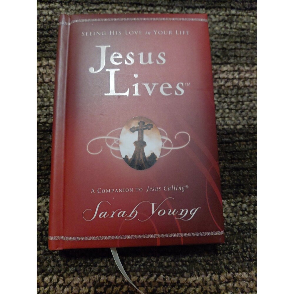 Jesus Lives by Sarah Young (2012, Hardcover) - NEW